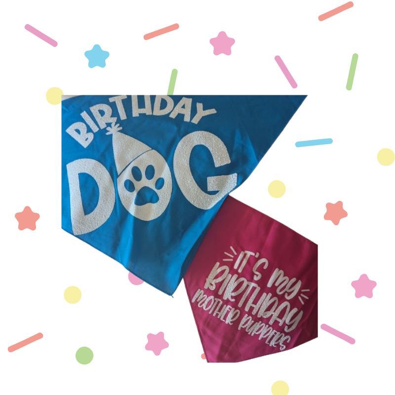 Birthday Dog Bandana