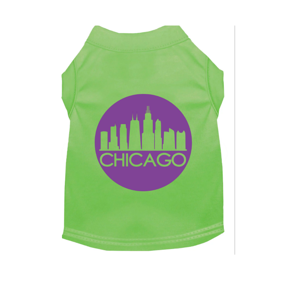 Sparky & Co Chicago Circle Logo Pet T-Shirt