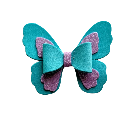 Sparky & Co Handmade Spring Collection Butterfly Bow Collar Charm