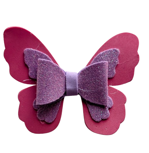 Sparky & Co Handmade Spring Collection Butterfly Bow Collar Charm