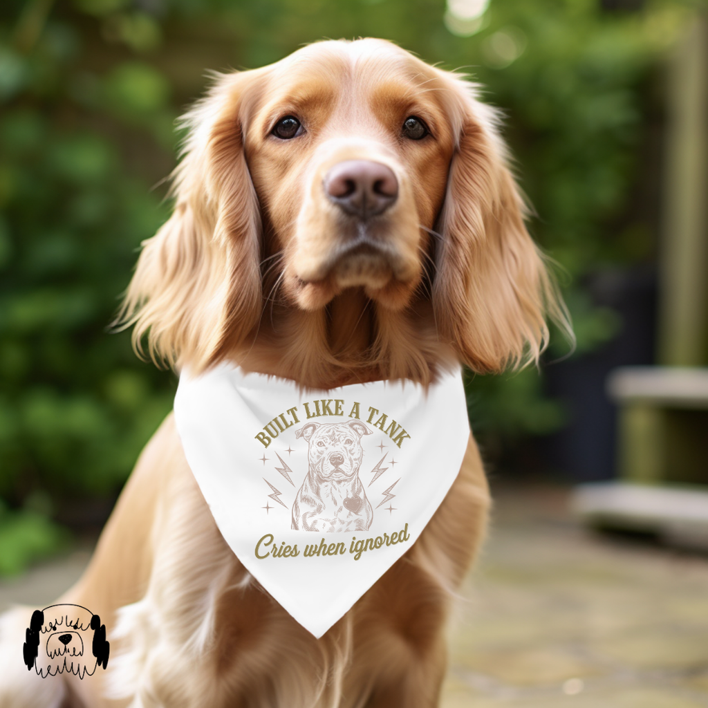 Sparky & Co Vintage Breed Graphic Pet Bandana