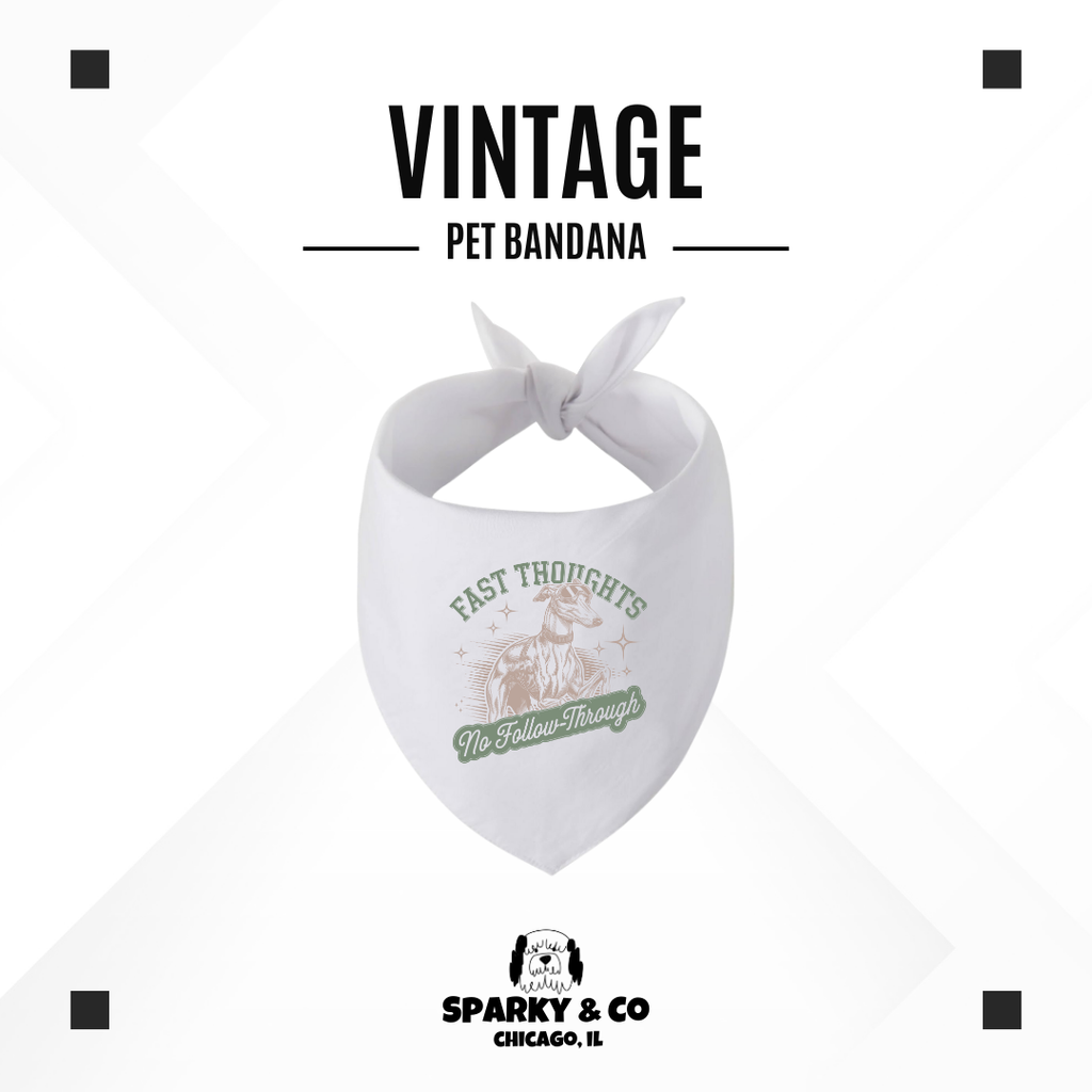 Sparky & Co Vintage Breed Graphic Pet Bandana