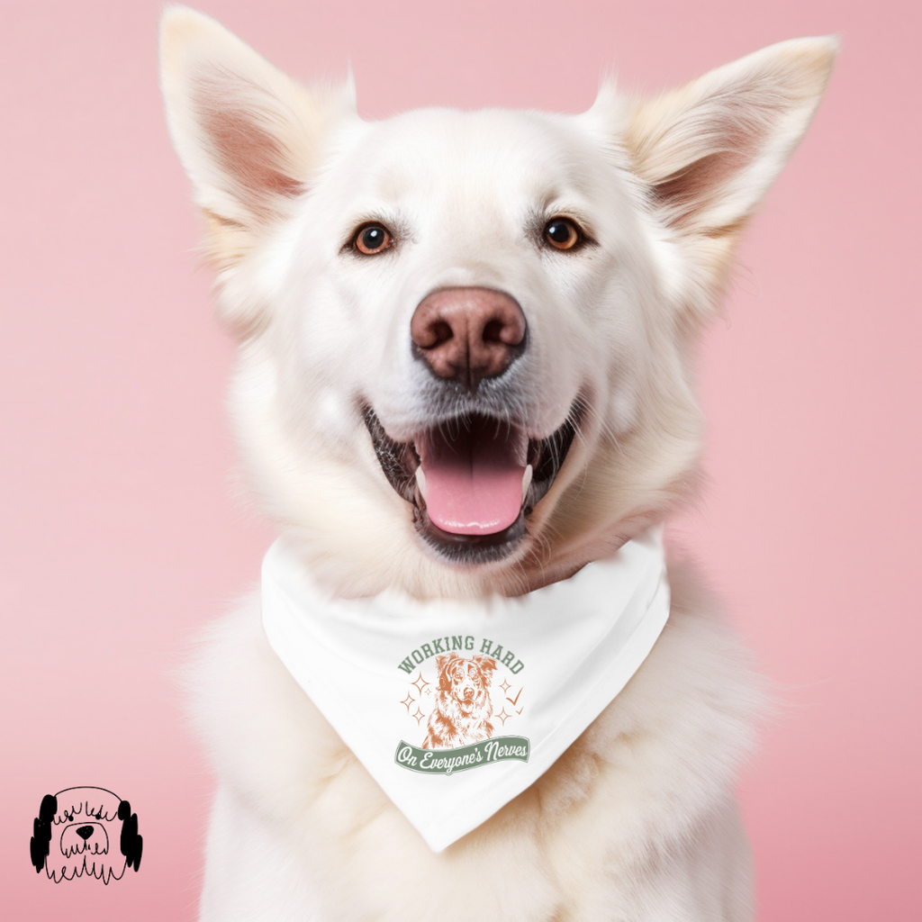 Sparky & Co Vintage Breed Graphic Pet Bandana
