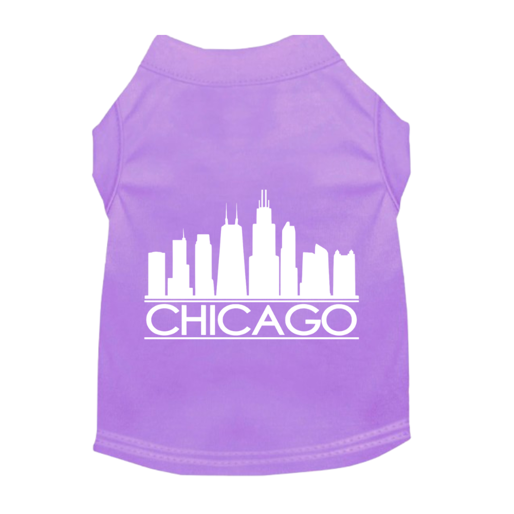 Sparky & Co Chicago Skyline Pet T-Shirt