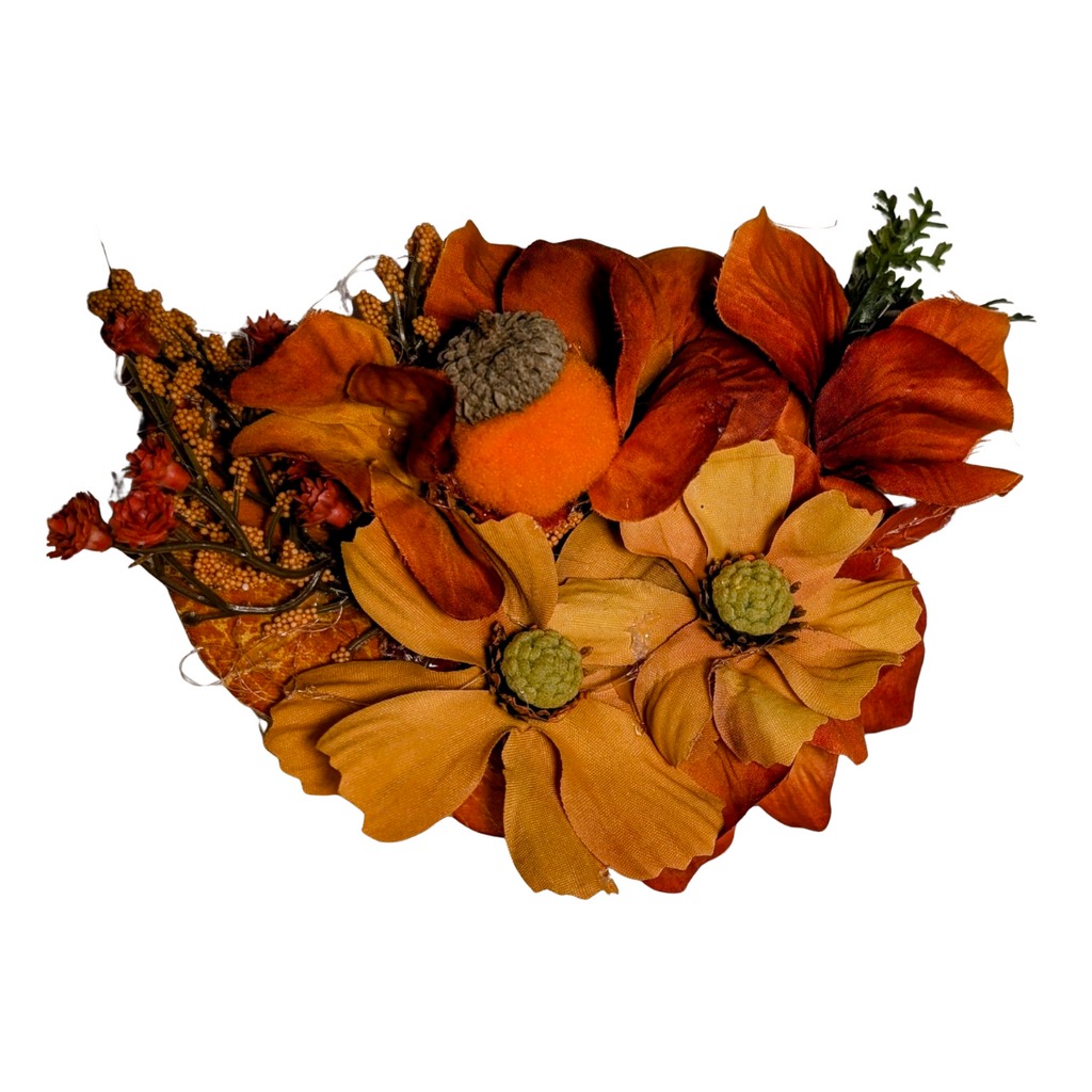 Fall Floral Pet Bow