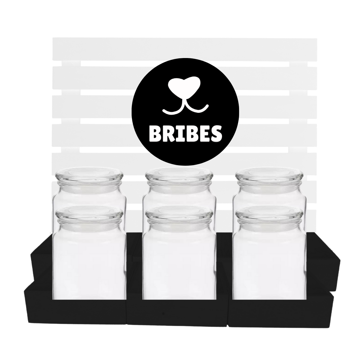 NEW Dog Treat 6 Jar Bar
