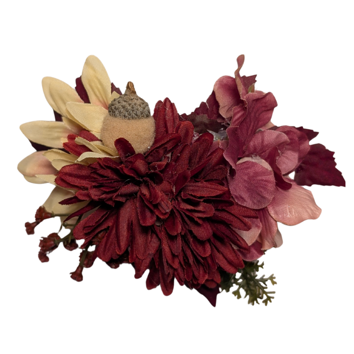 Fall Floral Pet Bow