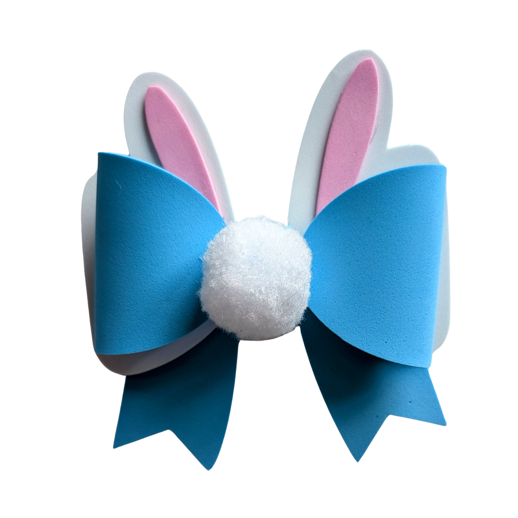 Sparky & Co Handmade Spring Collection Easter Bunny Bow Collar Charm