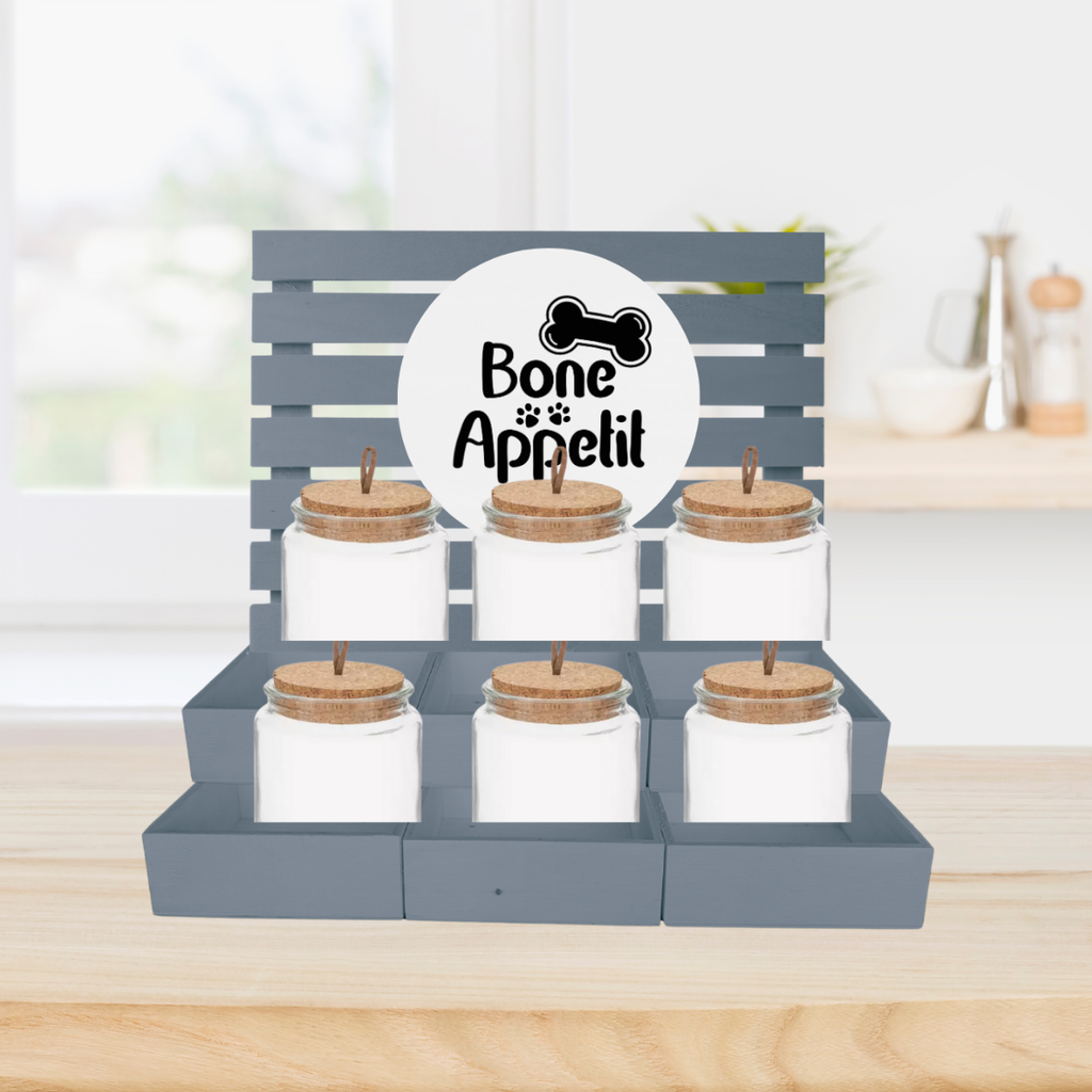 Bone Appetit Dog Treat Bar Serving Station