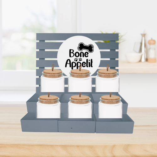 Bone Appetit Dog Treat Bar Serving Station