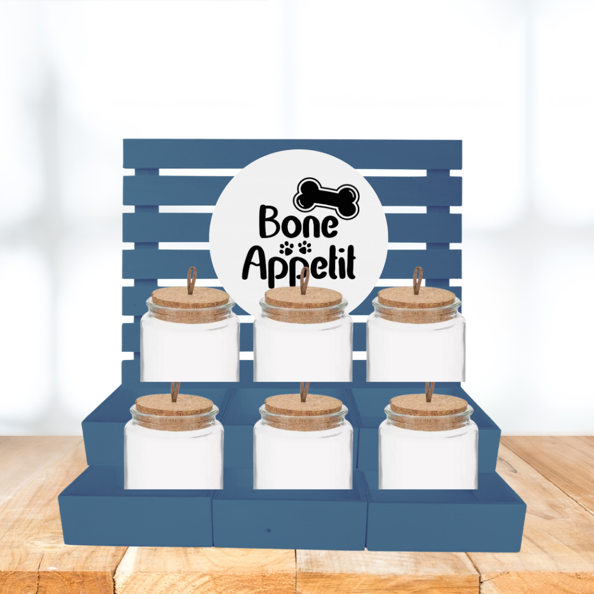 Bone Appetit Dog Treat Bar Serving Station