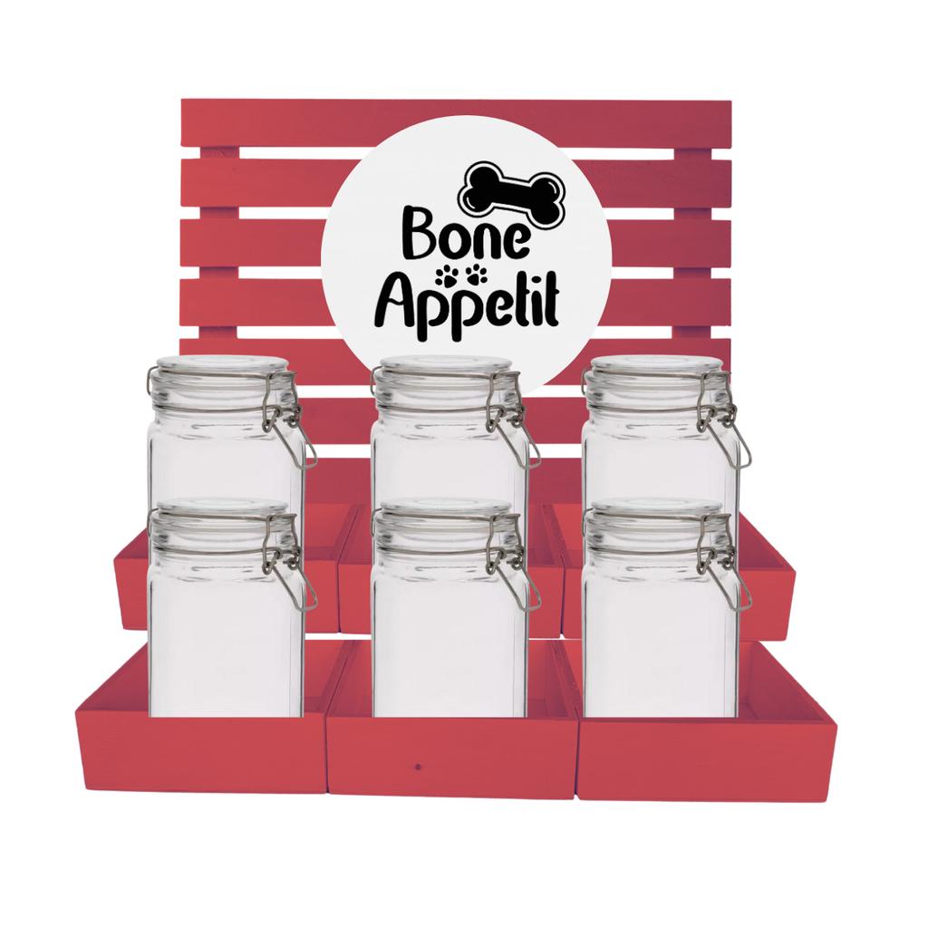 Custom Pet Treat Bar Serving Station