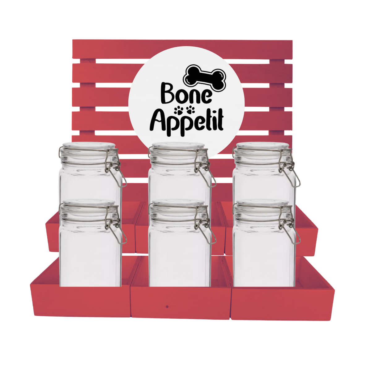 Custom Pet Treat Bar Serving Station