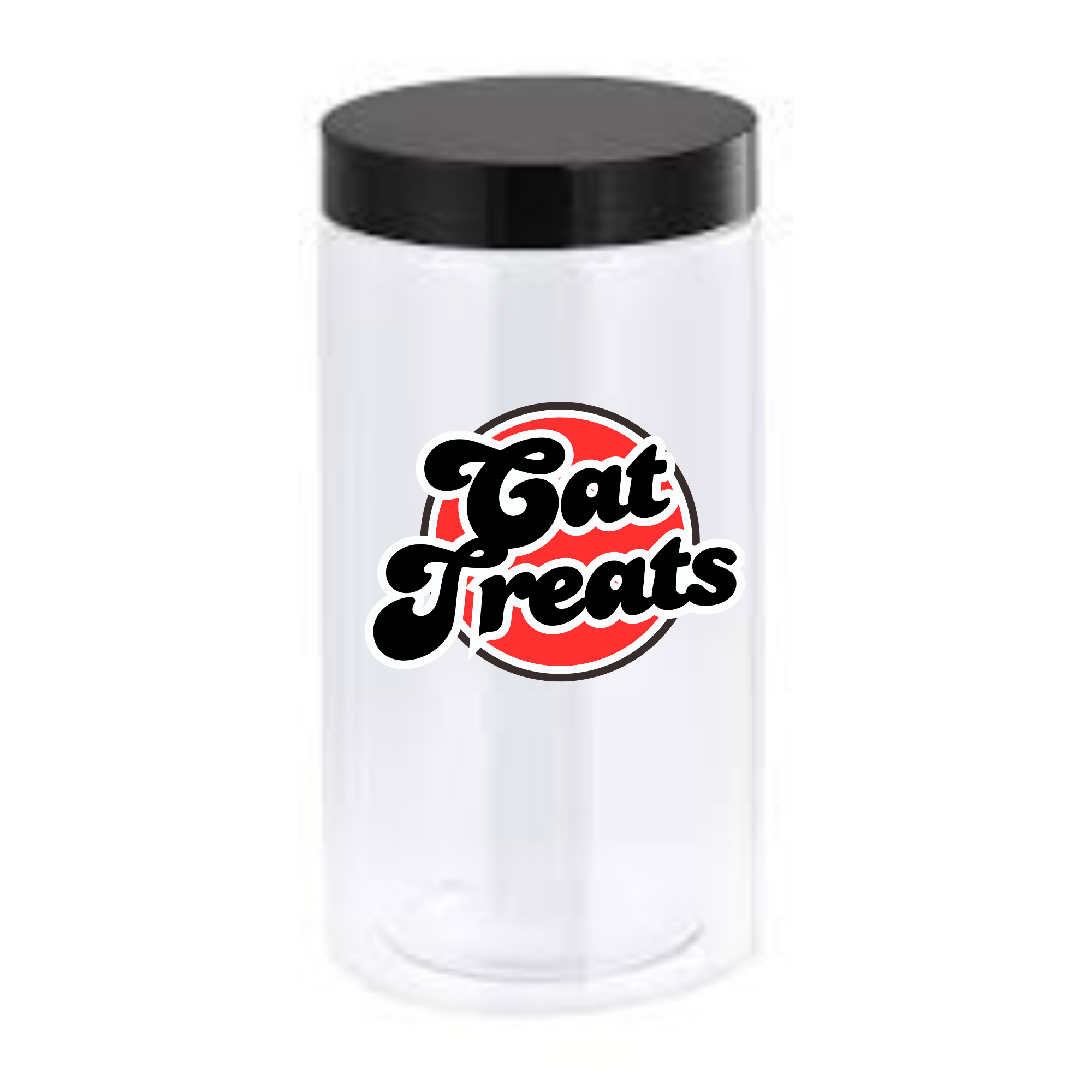 Sparky & Co Tall Plastic Cylinder Treat Canister 30oz