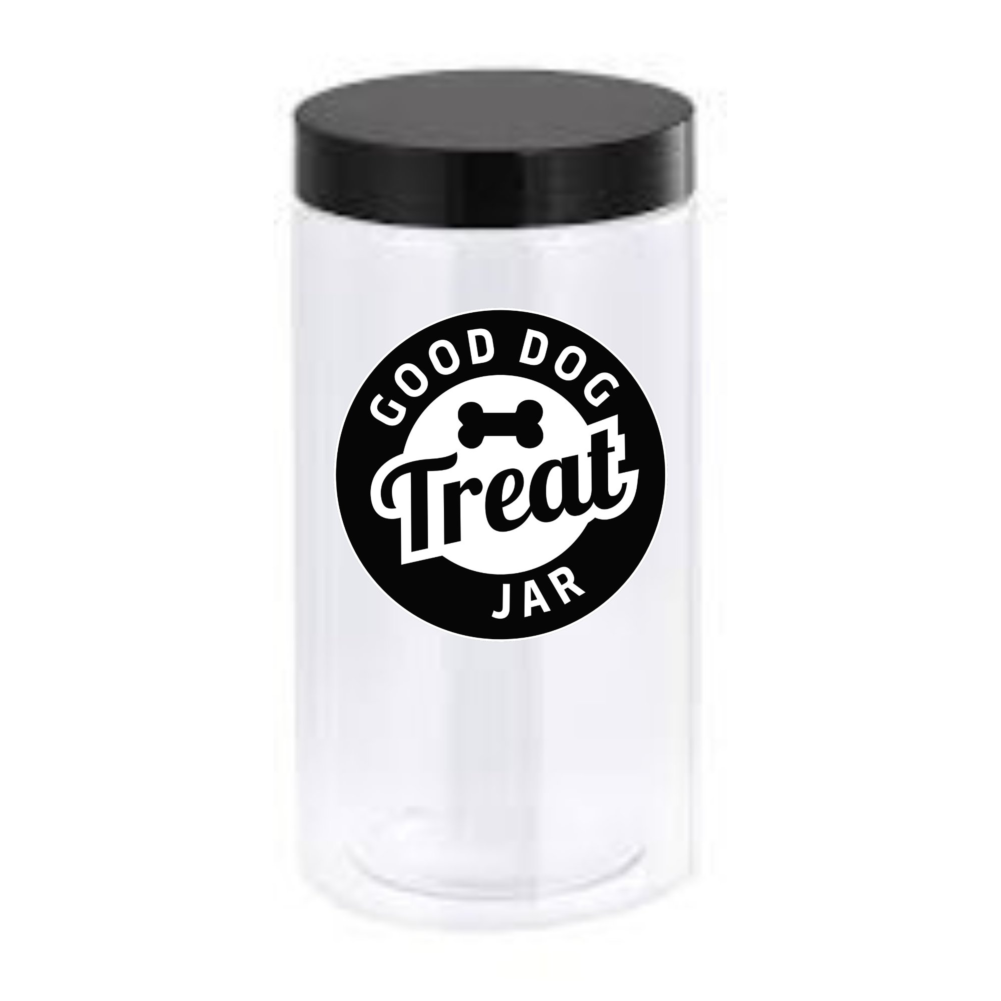 Sparky & Co Tall Plastic Cylinder Treat Canister 30oz