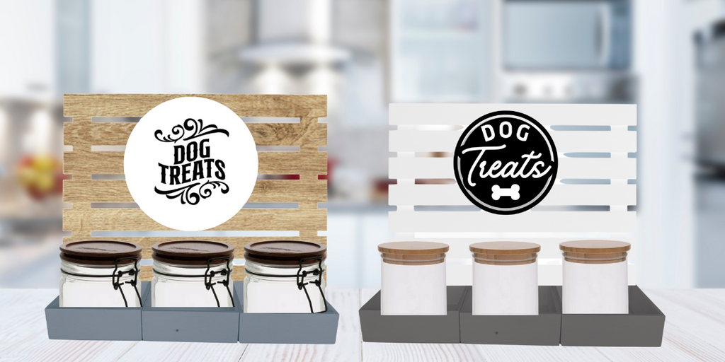 NEW Dog Treat 6 Jar Bar