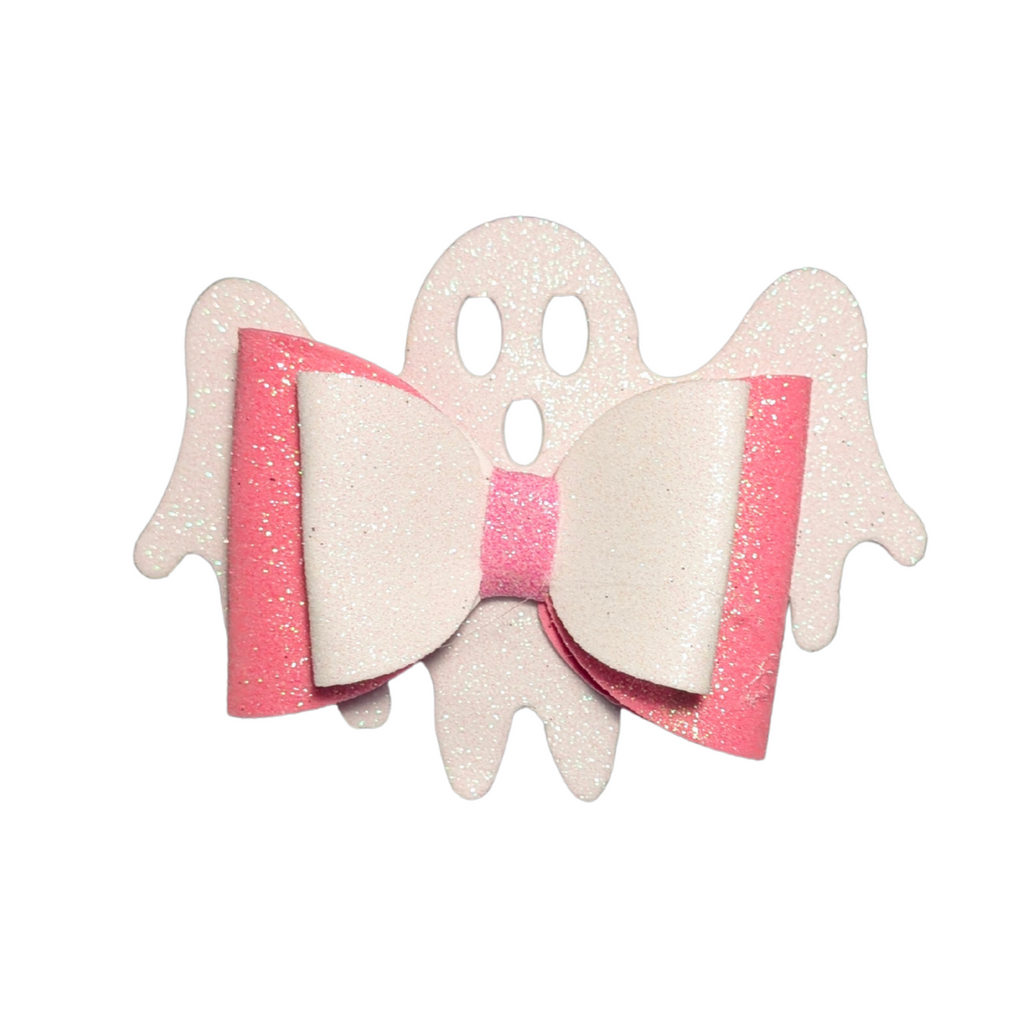 Halloween Ghost 3D Pet Bow for Dogs & Cats