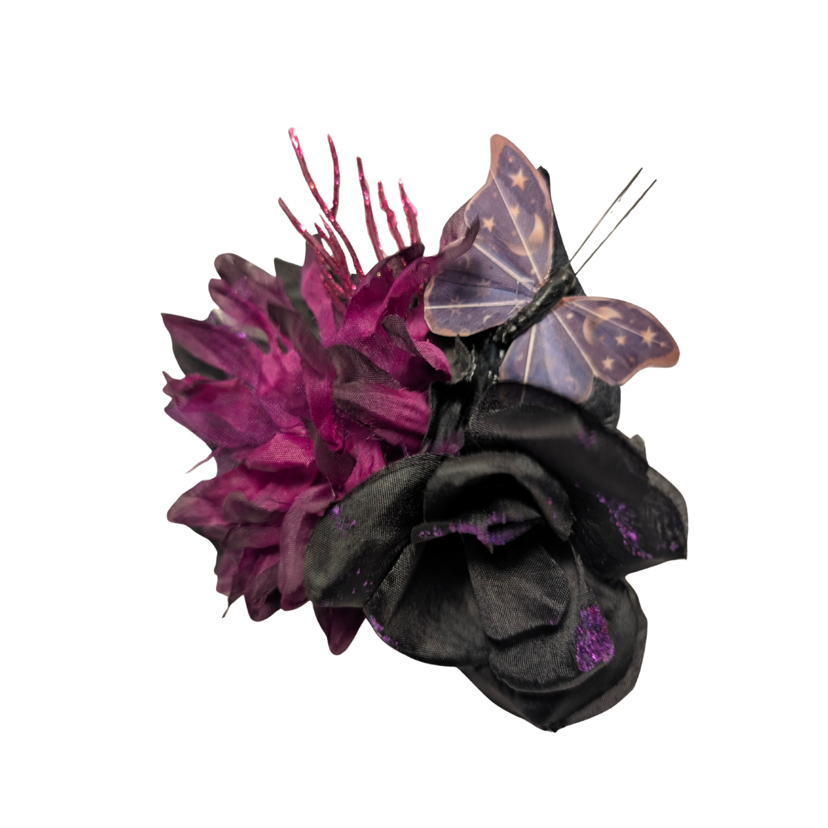 Halloween Floral 3D Pet Bow for Dogs & Cats