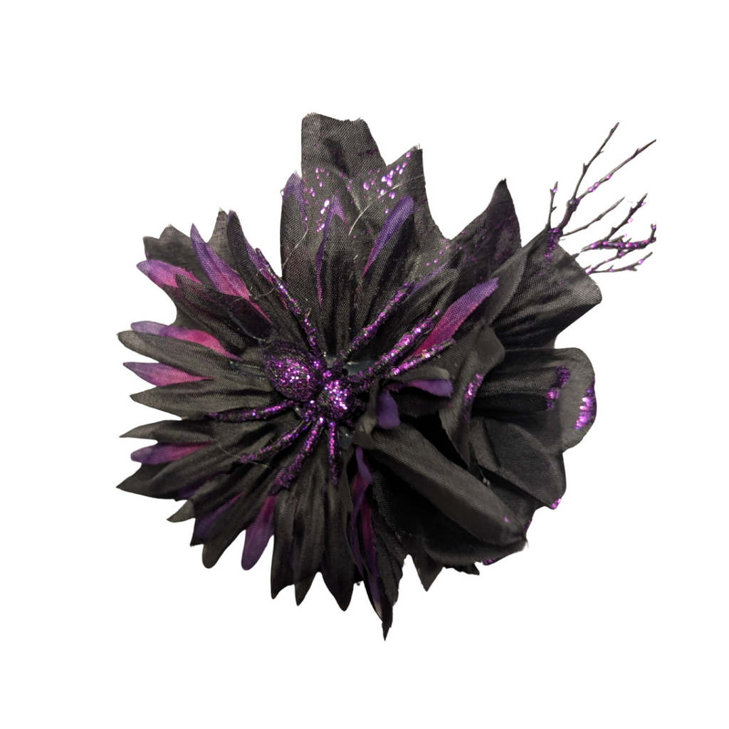 Halloween Floral 3D Pet Bow for Dogs & Cats