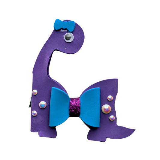 Dino Bow Handmade Spring Collection Collar Charm