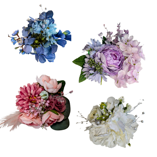 Sparky & Co Garden Party Collection Collar Flower Corsage Accessory