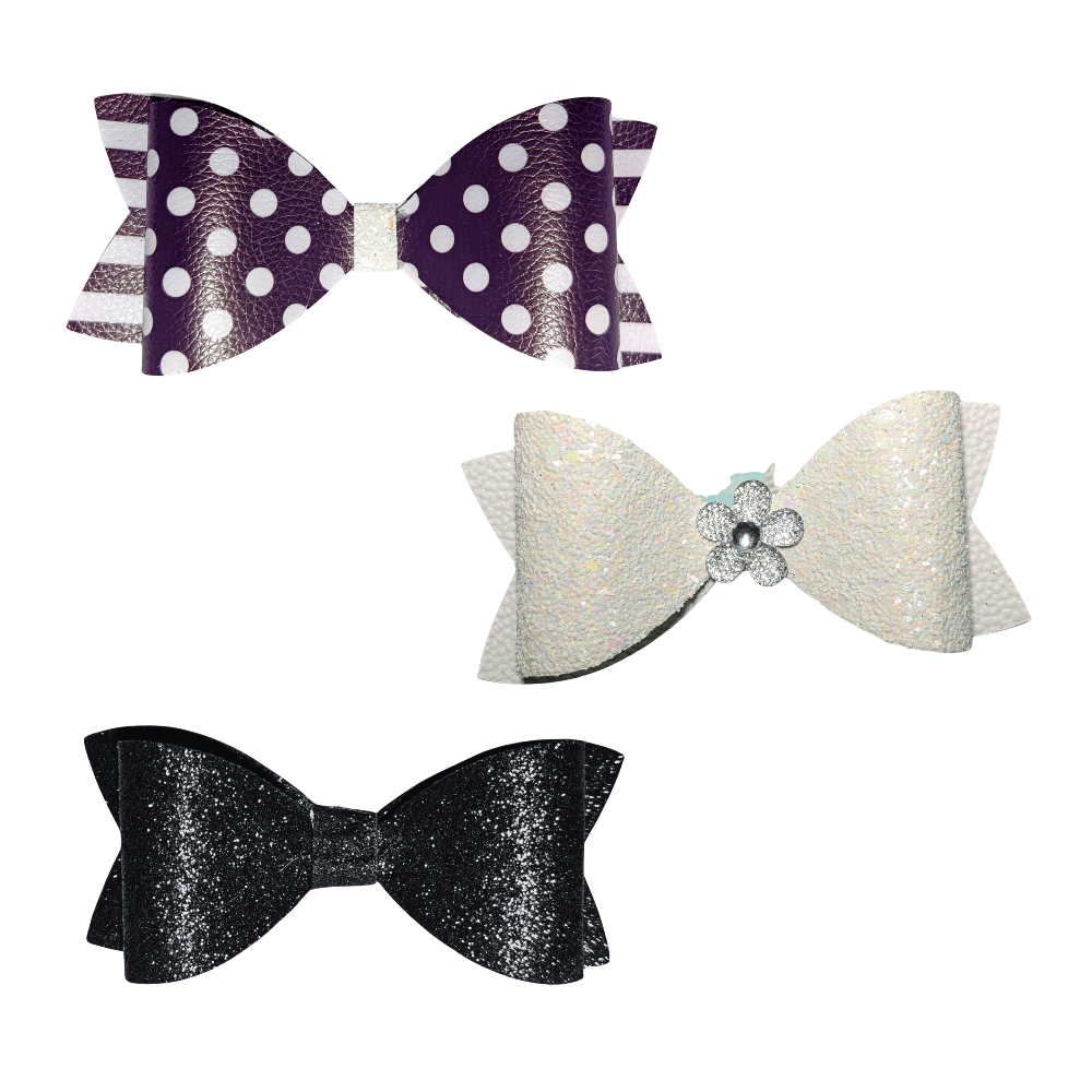 Sparky & Co Black Tie Collar Bow Accessory Collection