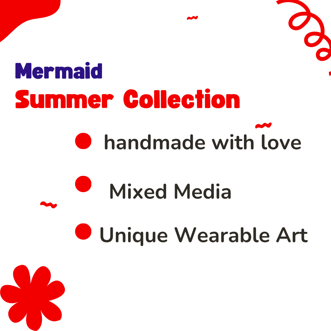 Mermaid Collection Handmade Collar Charm