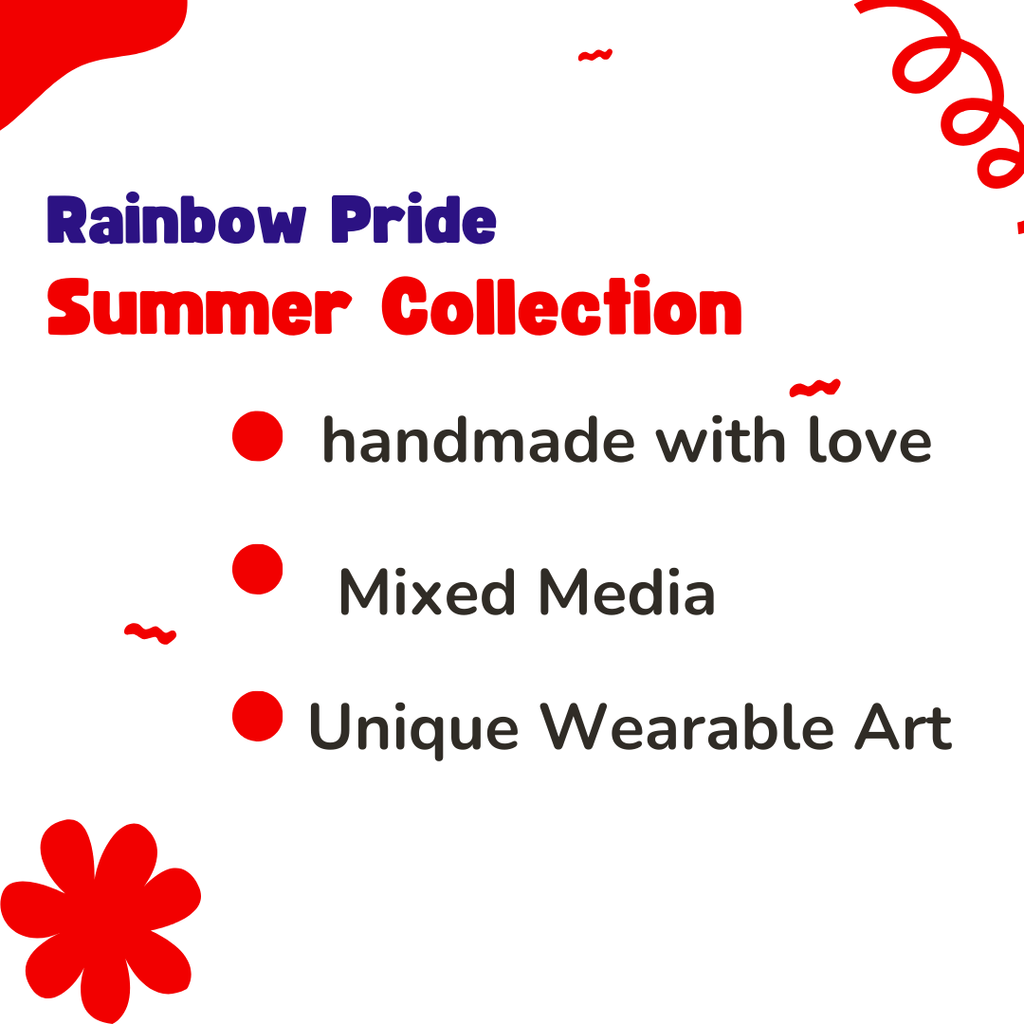Sparky & Co Rainbow Pride Bow Collection Handmade Collar Charm