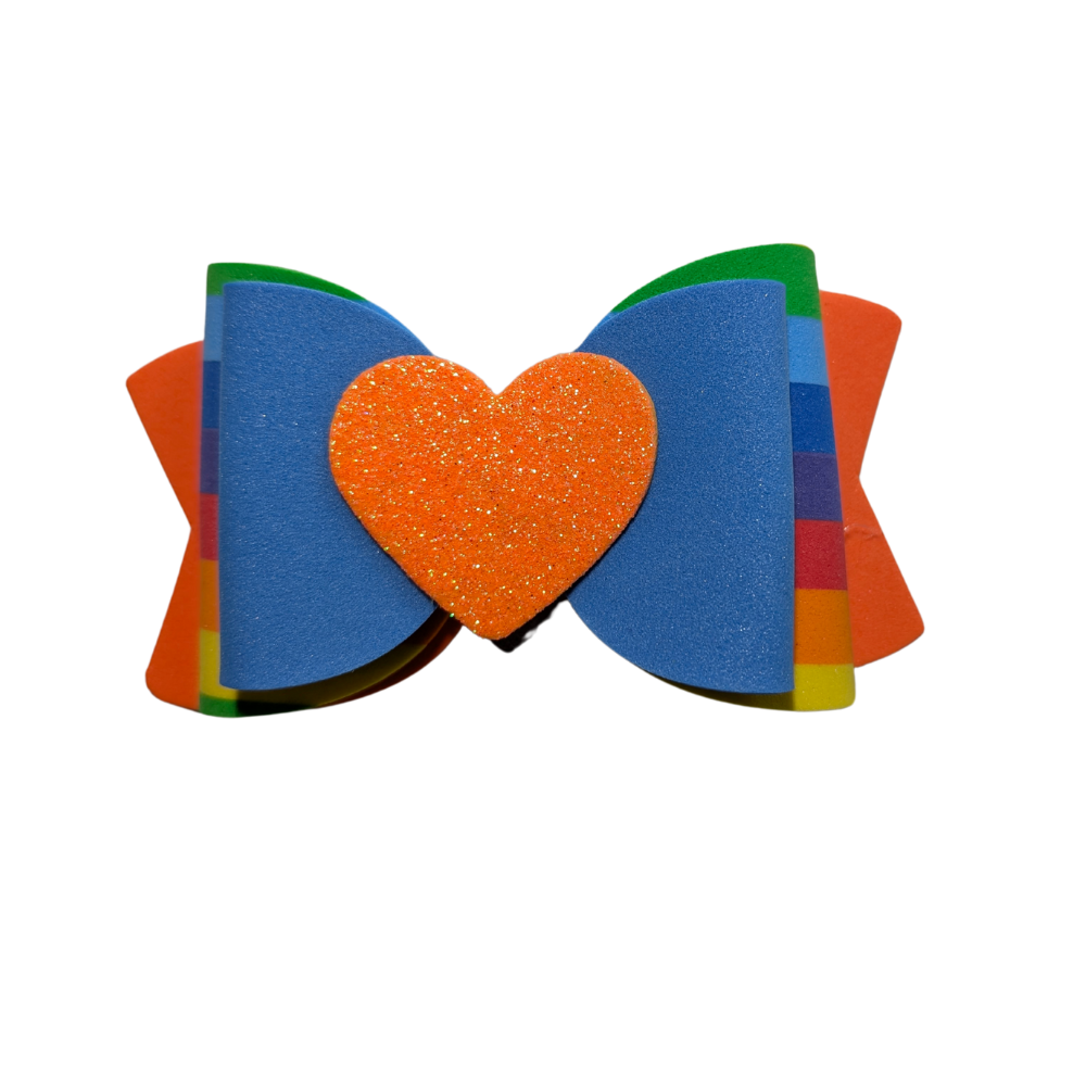 Sparky & Co Rainbow Pride Bow Collection Handmade Collar Charm