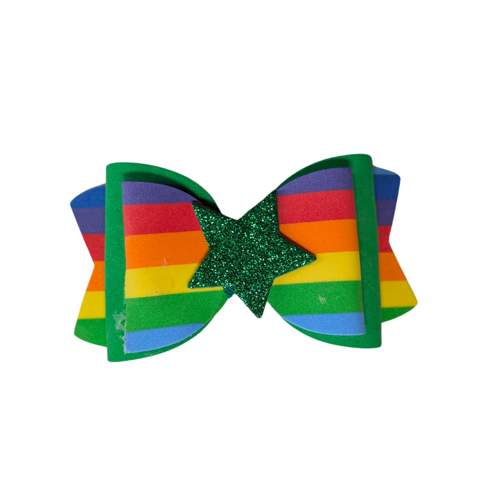 Sparky & Co Rainbow Pride Bow Collection Handmade Collar Charm